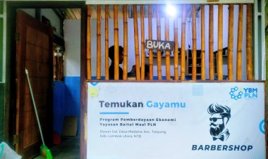 Dirintis dari Program Pemberdayaan, Barbershop Pemuda Dusun Gol Masih Bertahan
