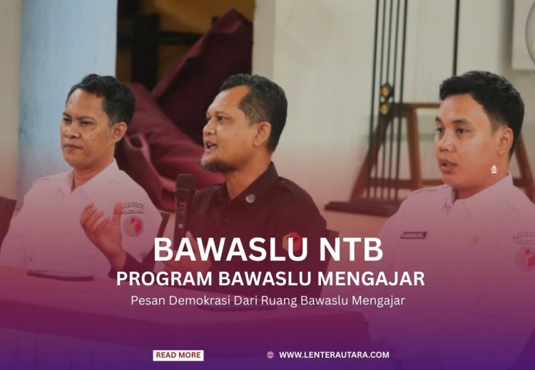 Pesan Demokrasi Dari Ruang Bawaslu Mengajar, Ini Penjelasannya