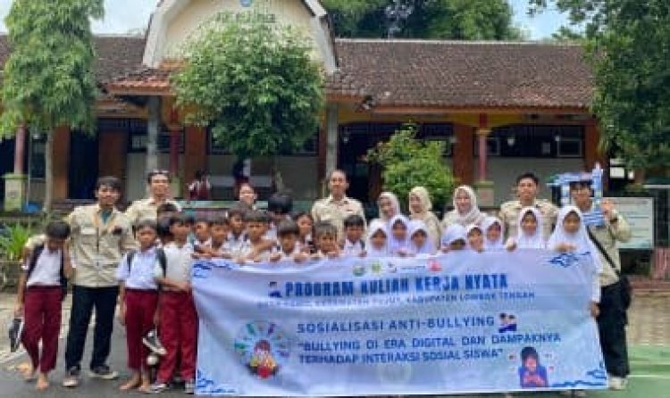 Mahasiswa KKN Unram Desa Kawo Bergerak Ciptakan Lingkungan Sekolah yang Aman dari Bullying di Era Digital
