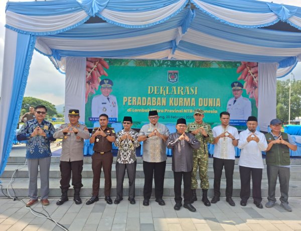 Pemda Deklarasikan Peradaban Kurma Dunia, Kurma Akan Jadi Ikon Lombok Utara.