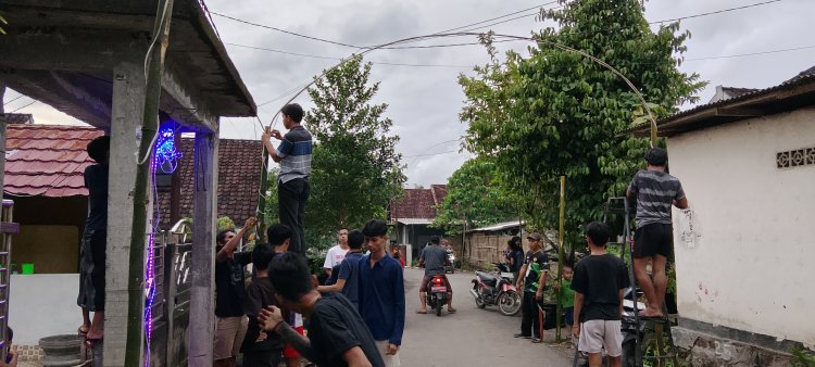 Gotong Royong Menyambut Bulan Suci Ramadhan: Dusun Batu Bangka Optimis Menuju Perubahan yang Lebih Maju