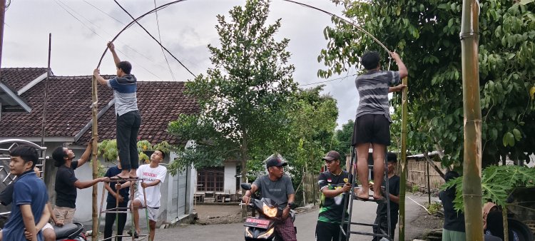 Gotong Royong Menyambut Bulan Suci Ramadhan: Dusun Batu Bangka Optimis Menuju Perubahan yang Lebih Maju
