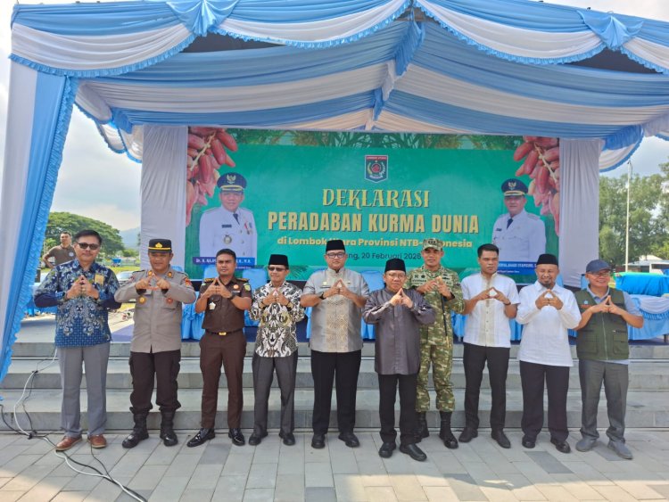 Pemda Deklarasikan Peradaban Kurma Dunia, Kurma Akan Jadi Ikon Lombok Utara.