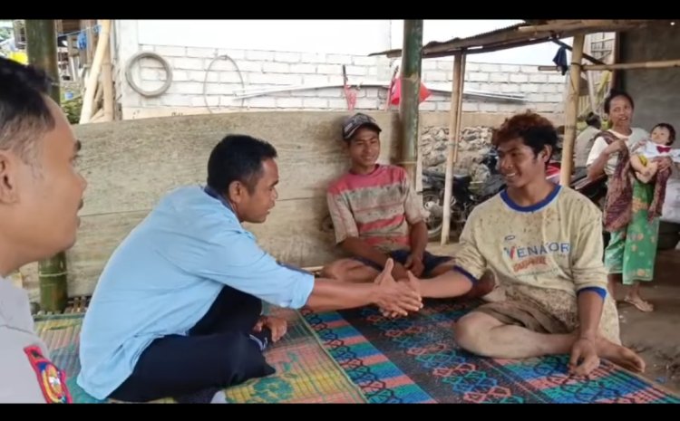 Kolaborasi Pemdes, Kepala Sekolah dan Bhabinkamtibmas Cegah Siswa Putus Sekolah